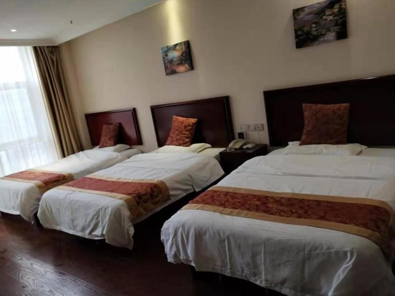 Greentree Inn Jiangsu Suzhou Huqiu West Chengbei Road Fulin Square Express Hotel Exteriör bild