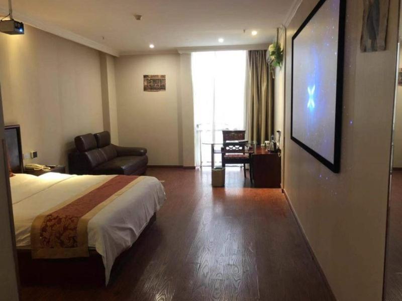 Greentree Inn Jiangsu Suzhou Huqiu West Chengbei Road Fulin Square Express Hotel Exteriör bild