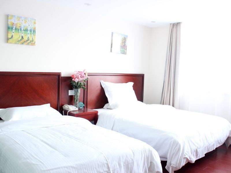 Greentree Inn Jiangsu Suzhou Huqiu West Chengbei Road Fulin Square Express Hotel Exteriör bild