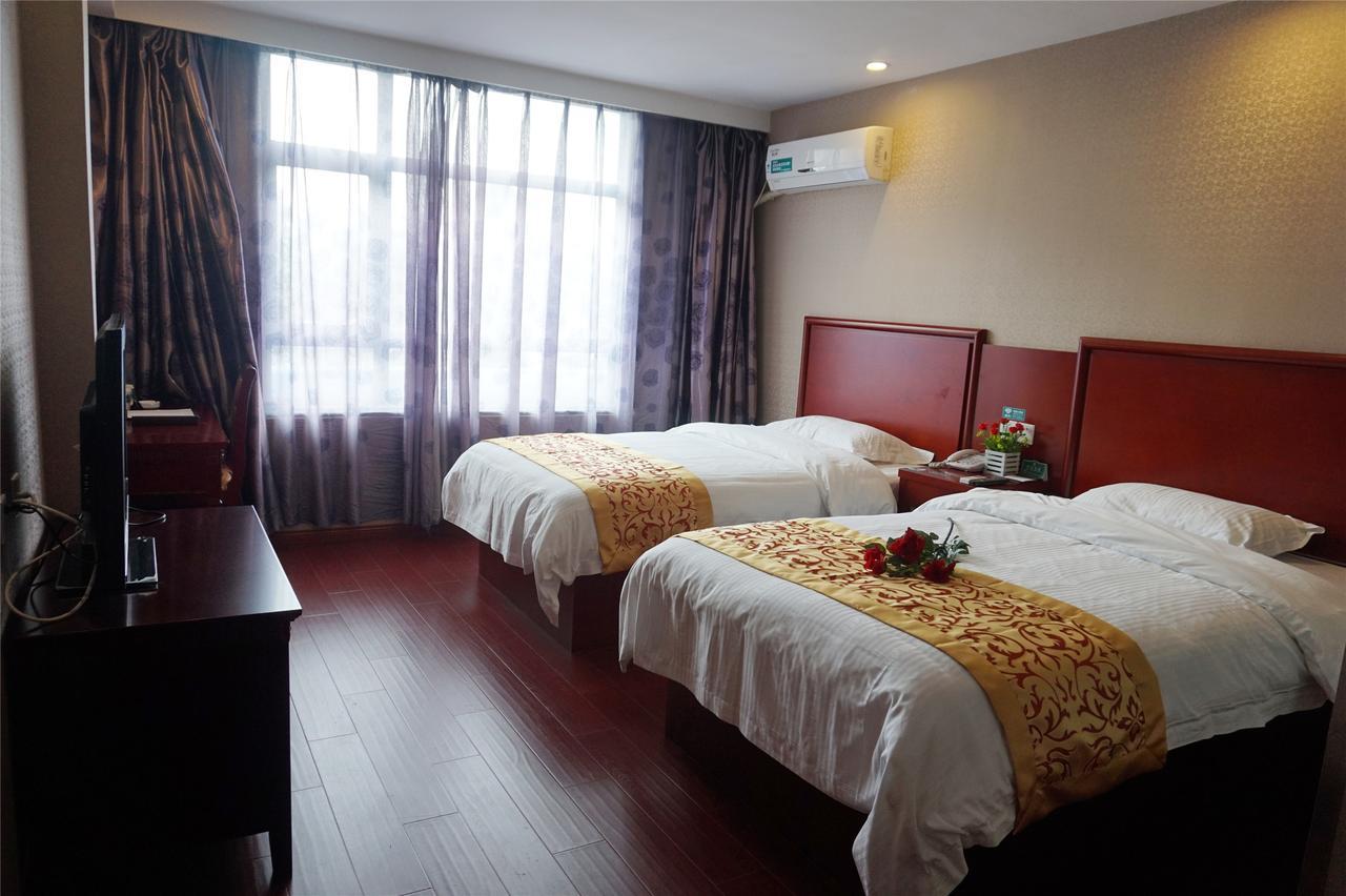 Greentree Inn Jiangsu Suzhou Huqiu West Chengbei Road Fulin Square Express Hotel Exteriör bild