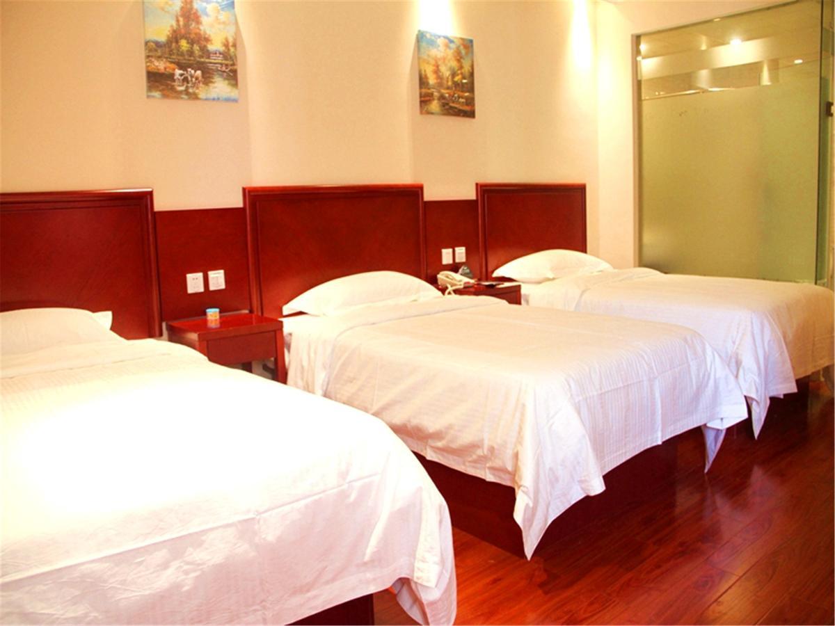 Greentree Inn Jiangsu Suzhou Huqiu West Chengbei Road Fulin Square Express Hotel Exteriör bild