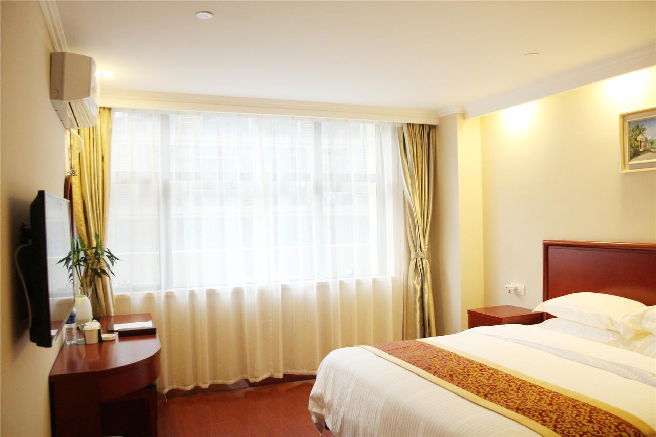 Greentree Inn Jiangsu Suzhou Huqiu West Chengbei Road Fulin Square Express Hotel Exteriör bild