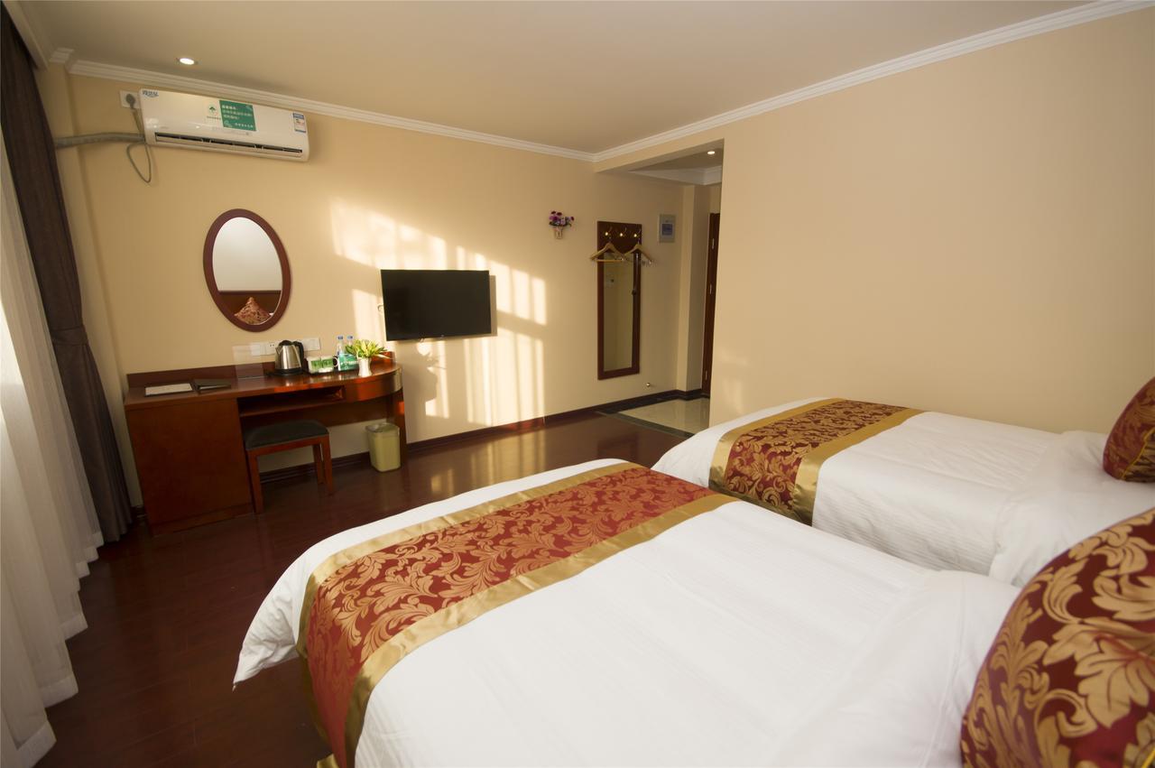 Greentree Inn Jiangsu Suzhou Huqiu West Chengbei Road Fulin Square Express Hotel Exteriör bild